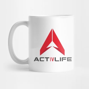 Assured Outfit by Activlife Wear Tagline Logo Sports Branding Mug